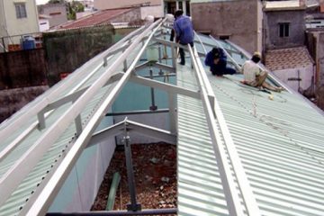 Sửa mái tôn với đội ngũ thợ sửa chữa giỏi, kinh nghiệm